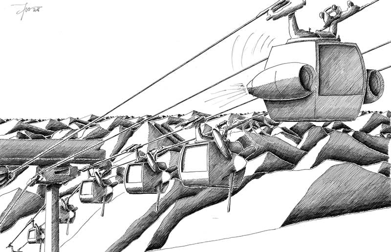Visions of Cable Cars by heri&salli